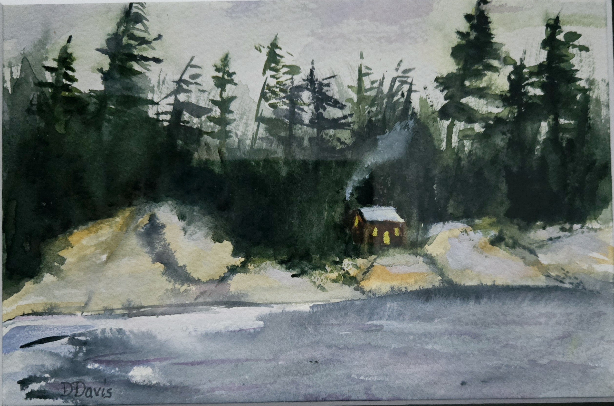 "Adirondack Rustic Cabin Star - Traveler" by Doug Davis