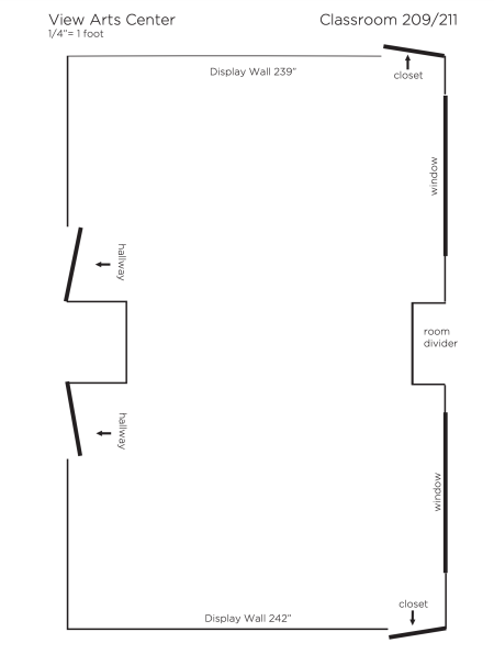 Floor Plans for Art Exhibitions and Gallery Spaces | View Arts Center