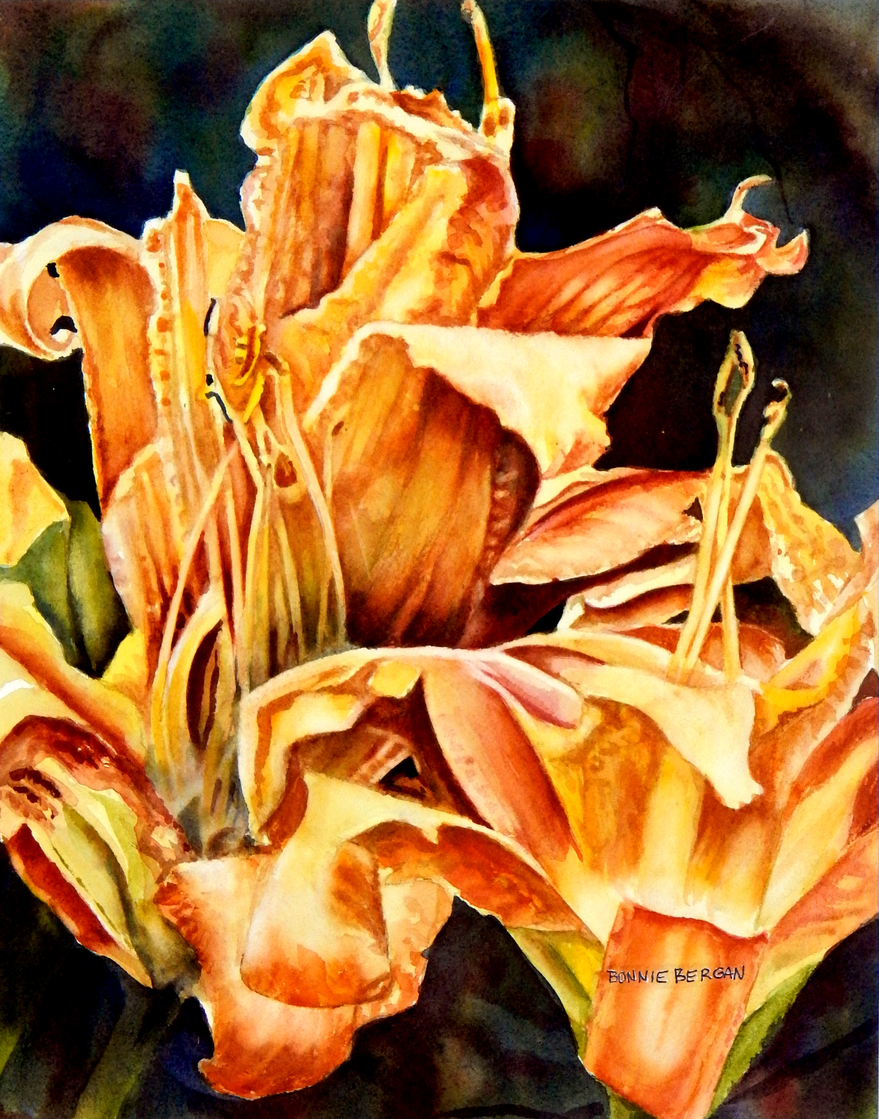 "Day Lily" by Bonnie Bergan